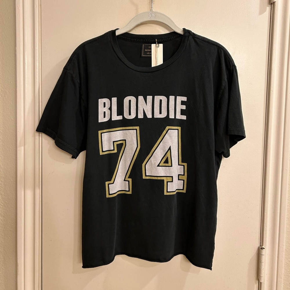 Anthropologie Black Graphic Tee